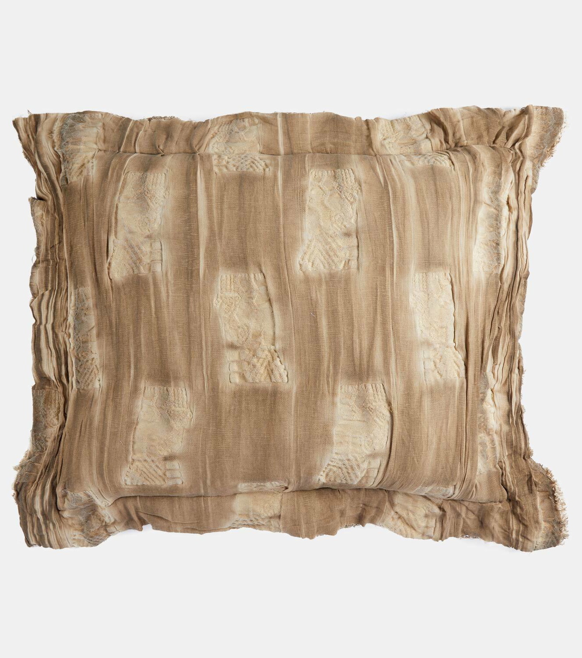 The House of Lyria Bolma wool and cotton pillow