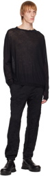 FREI-MUT Black Drive Sweater