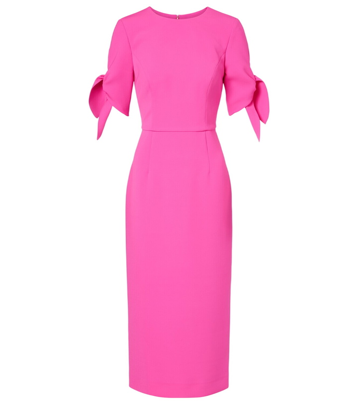 Photo: Carolina Herrera Crêpe cocktail dress