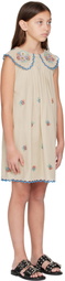 SEA NY Kids Beige Melinda Dress