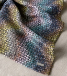 Missoni Salina Zigzag lamé throw