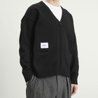 WTAPS Men's Palmer Zip Cardigan in Black