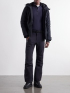 BOGNER - Harry Stretch-Jersey Half-Zip Ski Mid-Layer - Blue
