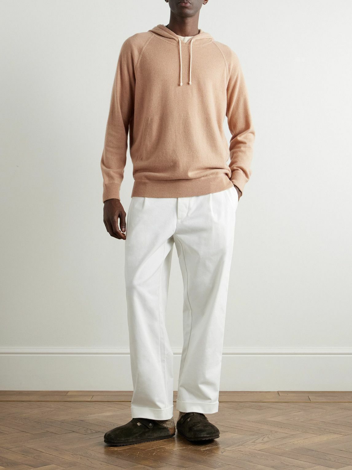 Ghiaia Cashmere - Cashmere Hoodie - Brown