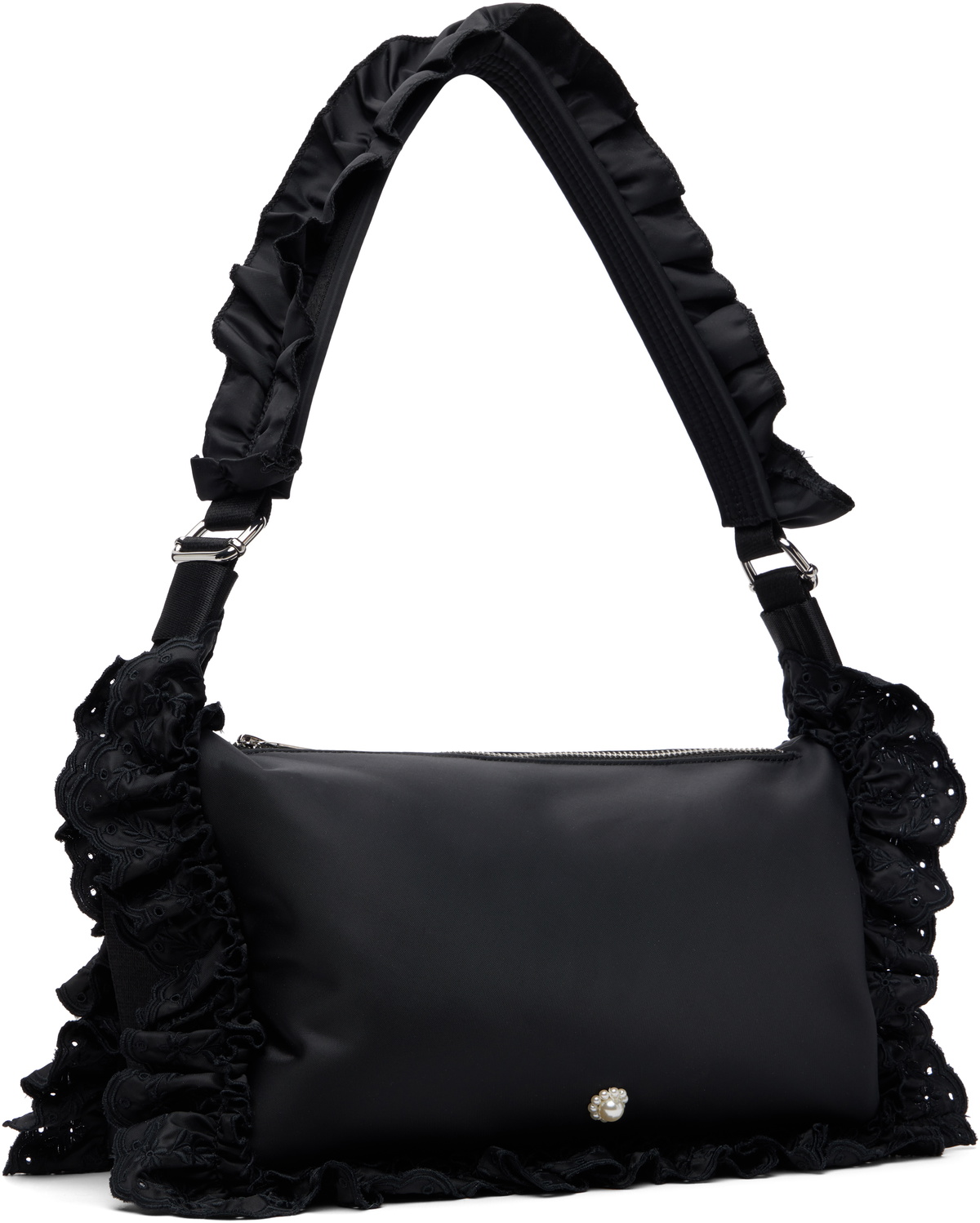 Simone Rocha Black Pillowase Shoulder Bag