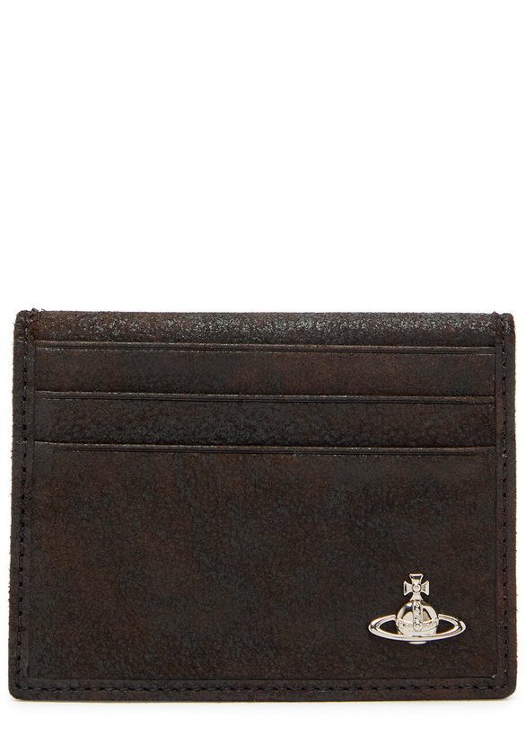 Photo: Vivienne Westwood Man Leather Card Holder - Brown - One Size