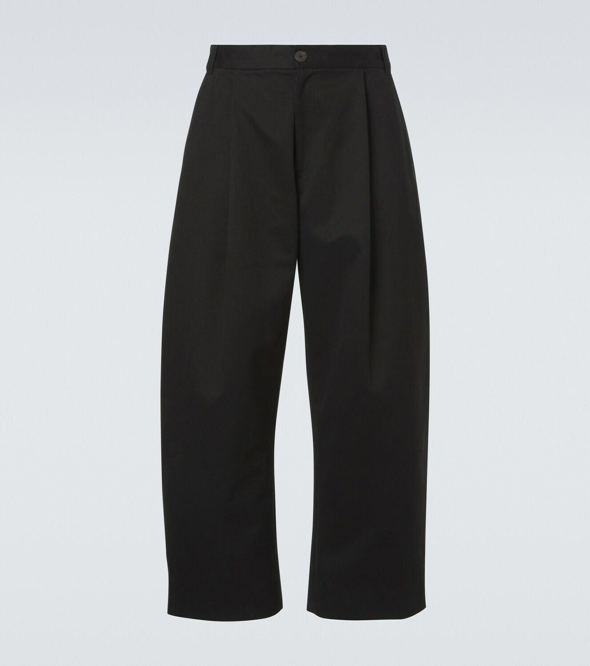 Studio Nicholson Sorte cotton wide-leg pants