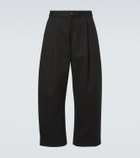 Studio Nicholson Sorte cotton wide-leg pants