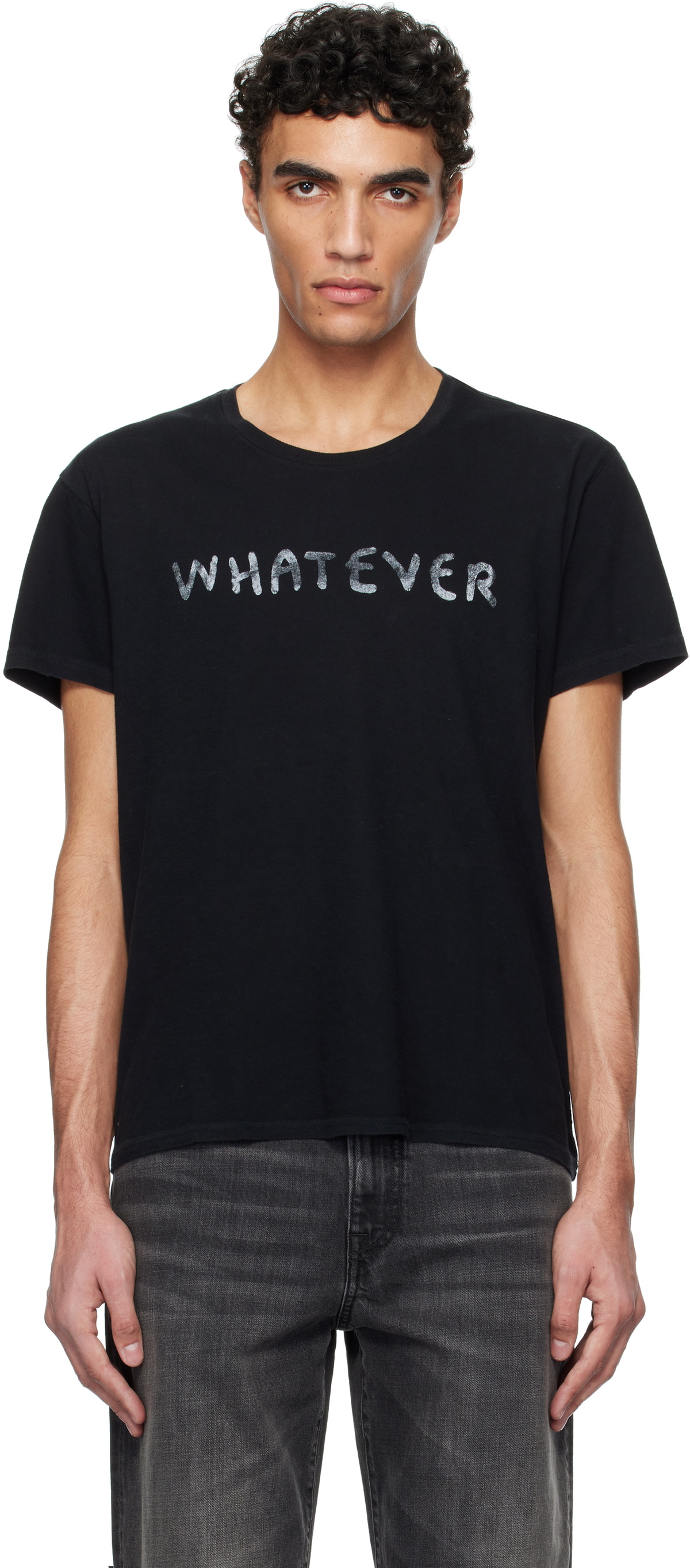 R13 Black 'Thirteen' Gothic T-Shirt R13
