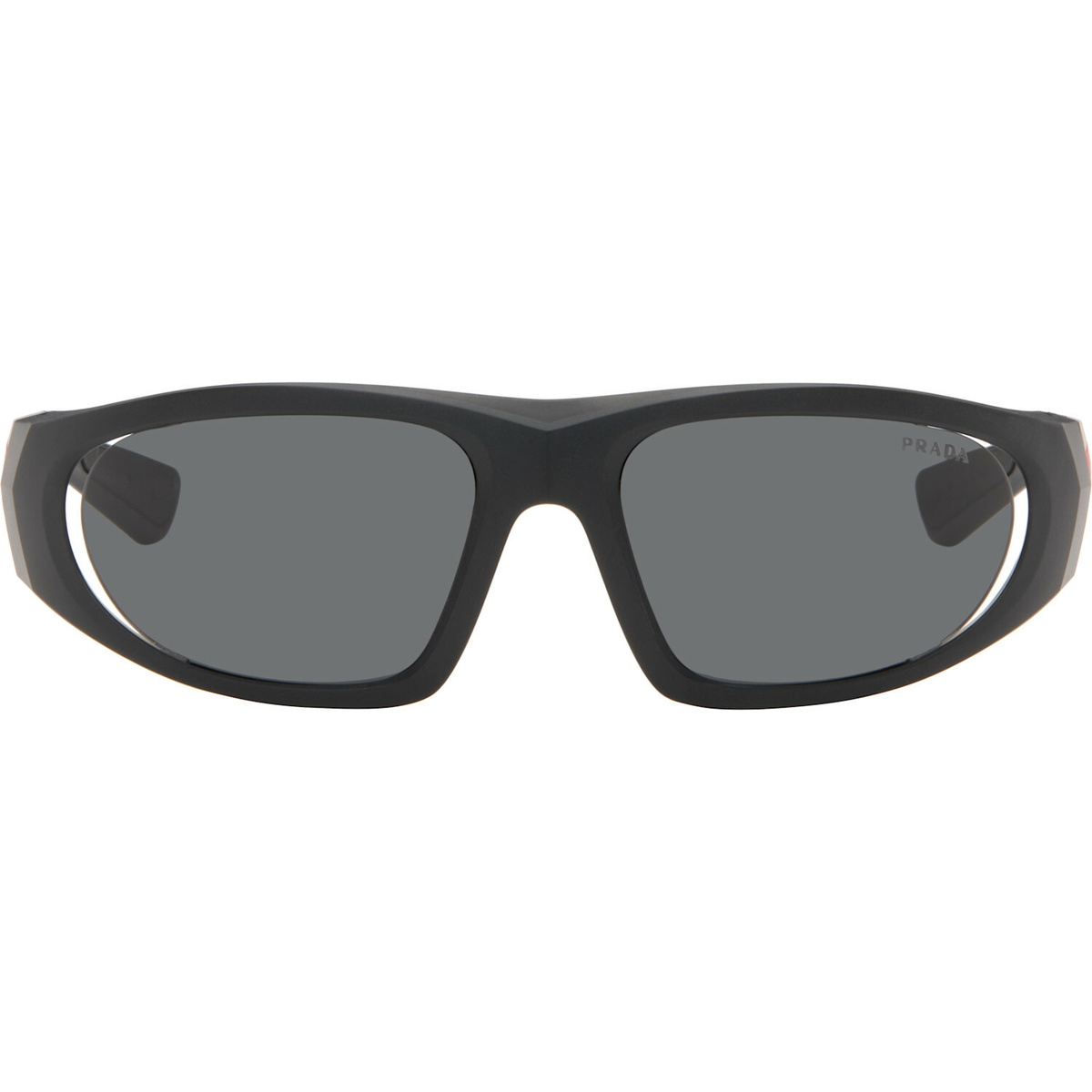 Prada Eyewear Black PS B03S Sunglasses