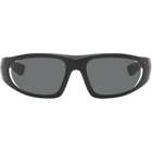 Prada Eyewear Black PS B03S Sunglasses