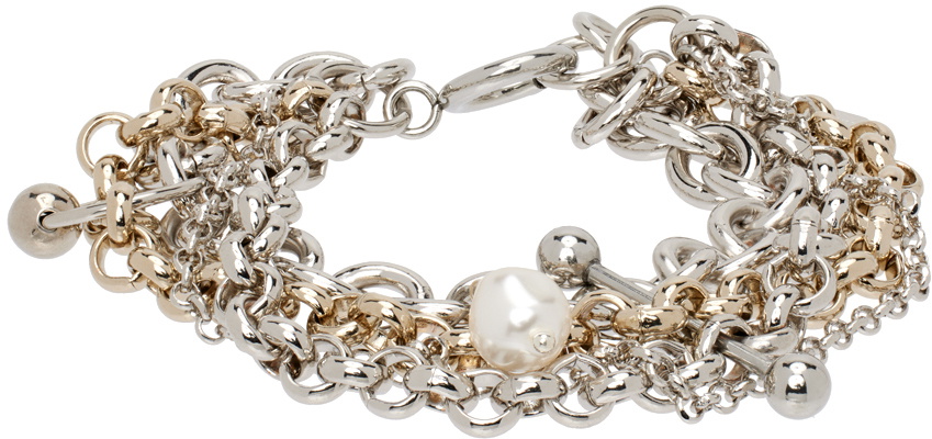 Justine Clenquet Silver Taylor Bracelet Justine Clenquet