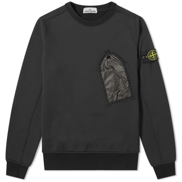 Photo: Stone Island Pocket Detail Crew Sweat