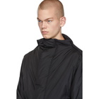 Maison Margiela Black Water-Repellent Nylon Jacket