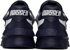 Versace Navy & White Odissea Sneakers