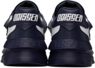 Versace Navy & White Odissea Sneakers