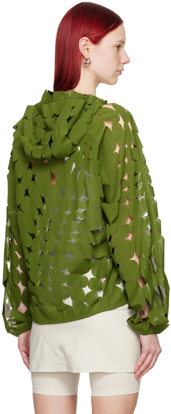 POST ARCHIVE FACTION (PAF) Green 6.0 Left Hoodie