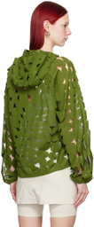 POST ARCHIVE FACTION (PAF) Green 6.0 Left Hoodie