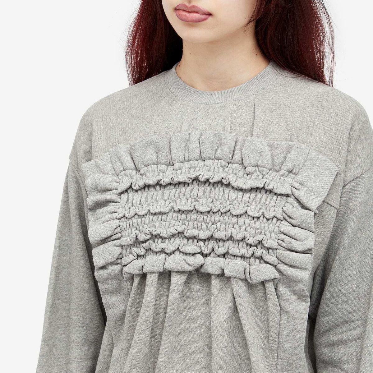 Cecilie Bahnsen / ACE TOP -grey melange- | LA VILLA ROUGE
