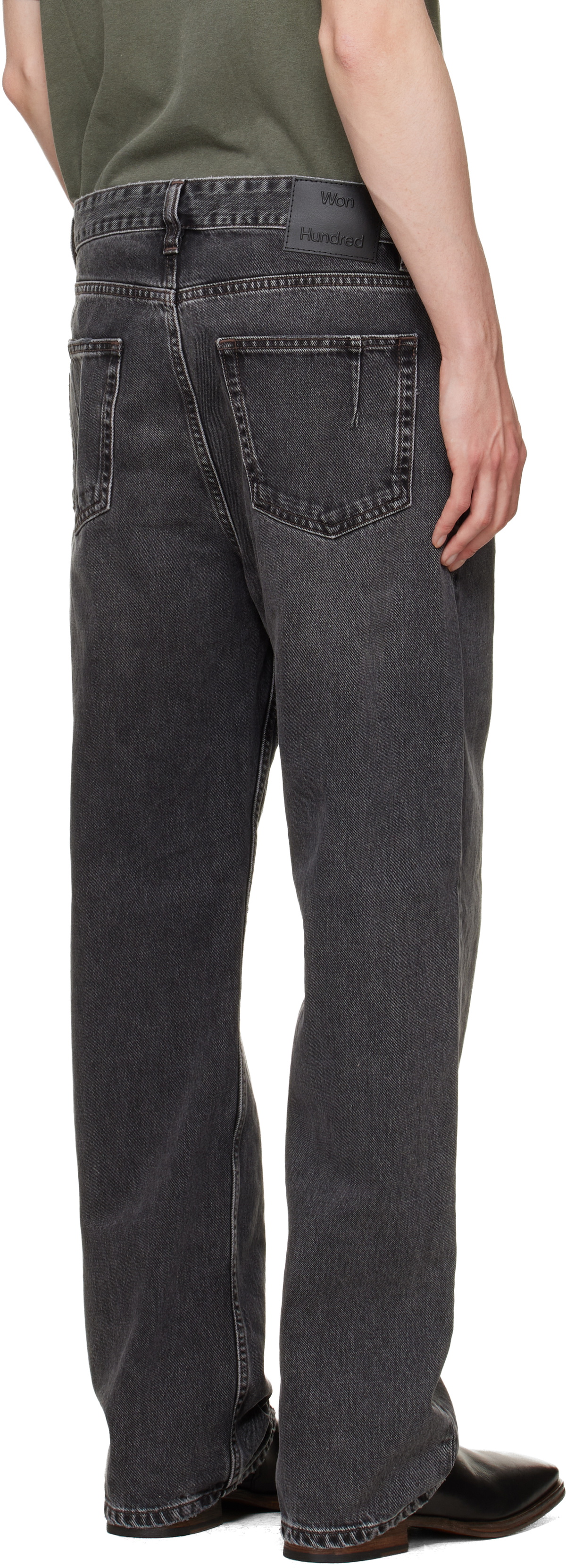 Won Hundred Black Steve Jeans