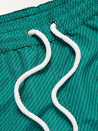 FRESCOBOL CARIOCA - Pepe Short-Length Printed Swim Shorts - Green