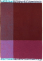 Vitra Red & Blue Colour Block Blankets