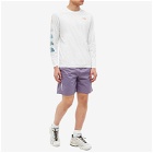The North Face Men's Long Sleeve D2 Graphic T-Shirt in Gardenia White