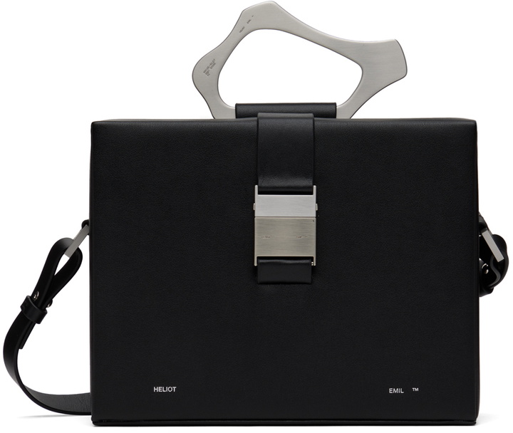 Photo: HELIOT EMIL Black Excluse Box Bag