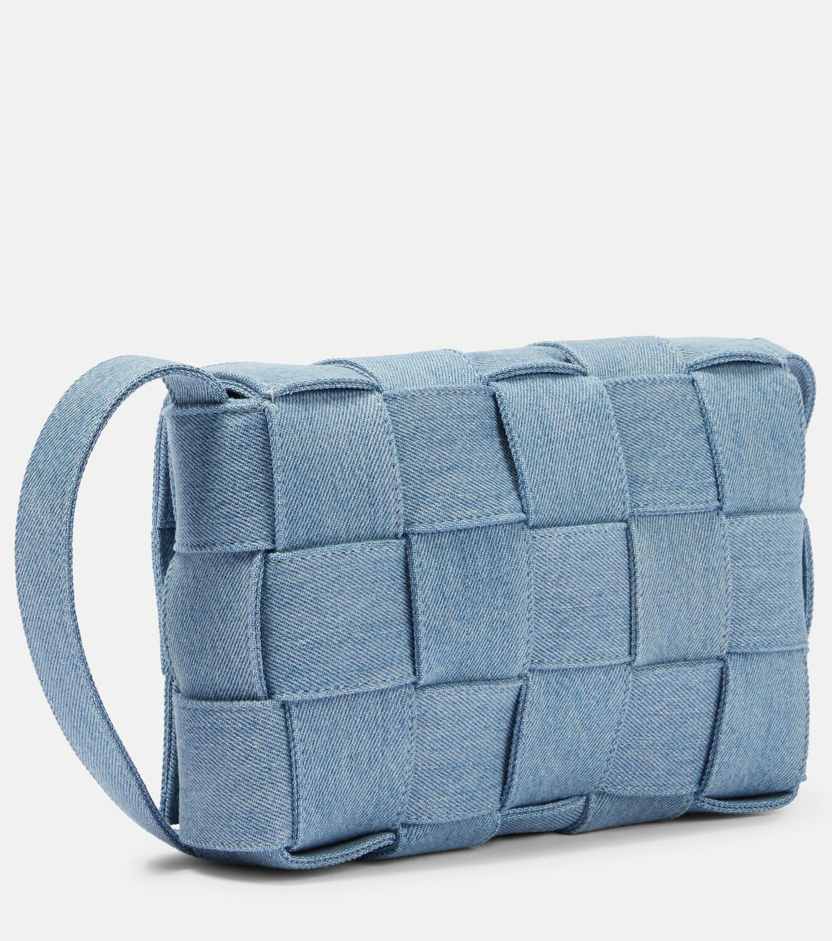 Bottega Veneta Cassette denim shoulder bag