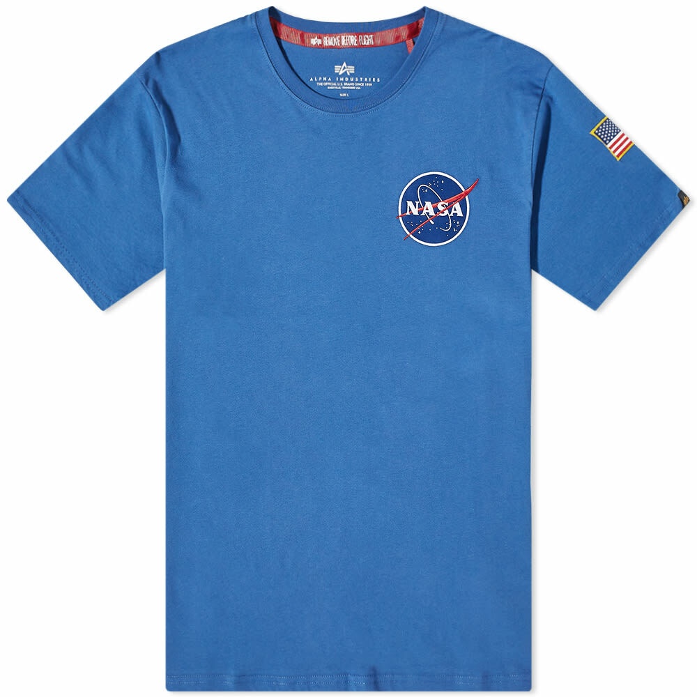 Alpha T-Shirt in Black/Neon Purple Space Industries Industries Shuttle Alpha Men\'s