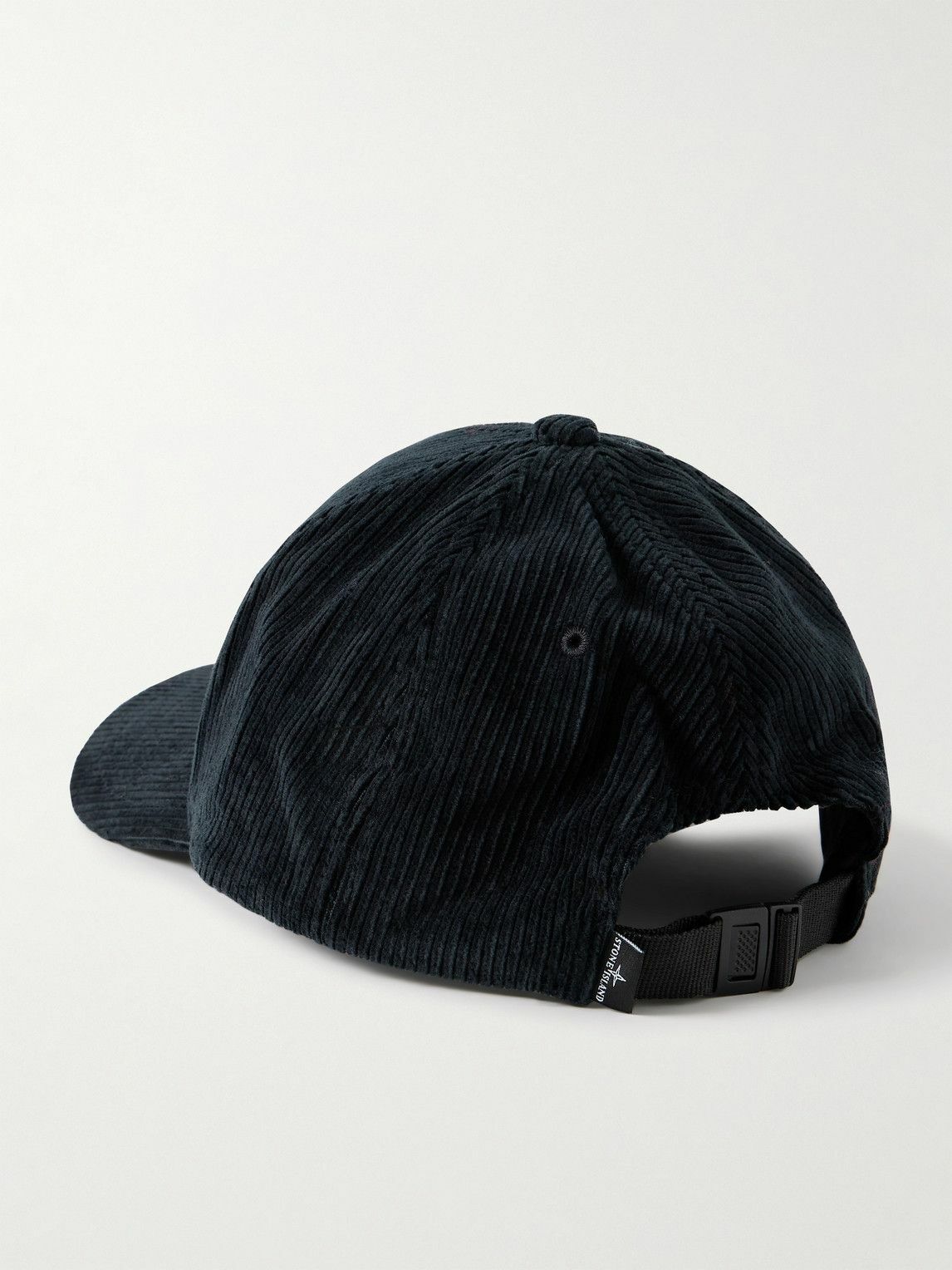 Stone Island - Logo-Embroidered Cotton-Corduroy Baseball Cap