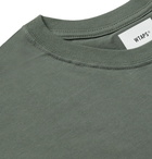 WTAPS - Logo-Print Cotton-Jersey T-Shirt - Green