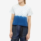 W'menswear Women's Net T-Shirt in Indigo