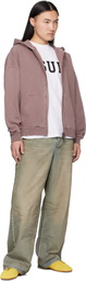 Ksubi Purple Intruder Ekcess Zip Hoodie