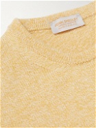 John Smedley - Niko Recycled Cashmere and Merino Wool-Blend Sweater - Yellow