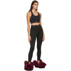 VETEMENTS Black Long Logo Leggings