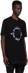 Julius Black Print T-Shirt
