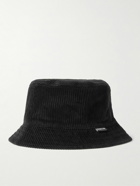 Moncler Genius - 7 Moncler FRGMT Hiroshi Fujiwara Reversible Cotton-Corduroy and Shell Bucket Hat - Black