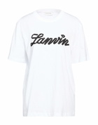 Lanvin Womens T-shirt in White