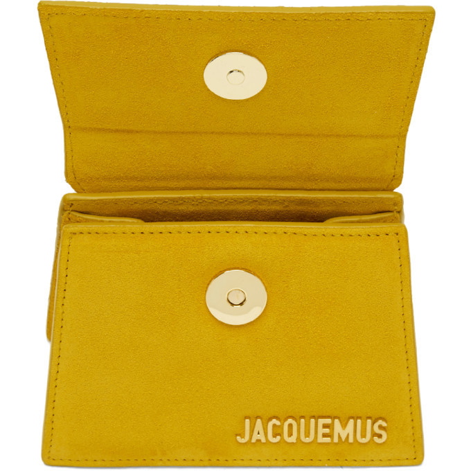 JACQUEMUS Le Sac Chiquito in Yellow Suede