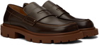 Maison Margiela Brown Lug Loafers