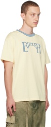 BUTLER SVC Beige Printed T-Shirt