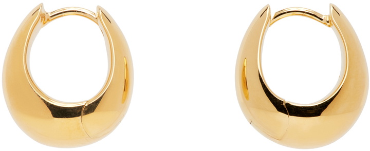 Photo: Tom Wood Gold Ice Hoop Small Earrings