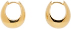 Tom Wood Gold Ice Hoop Small Earrings