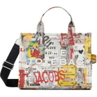 Marc Jacobs Multicolor 'The The Pop Americana Canvas Medium' Tote