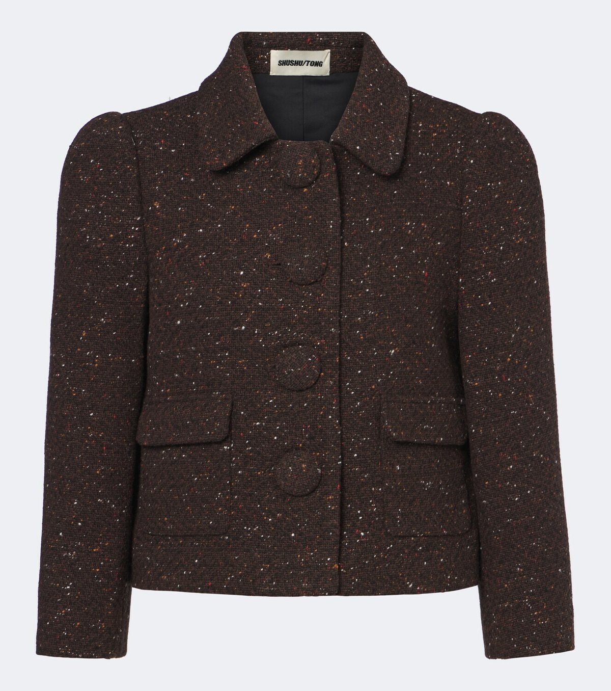 Shushu/Tong Wool-blend cropped jacket