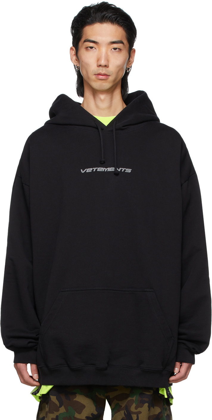 VETEMENTS Black Label Logo Hoodie Vetements