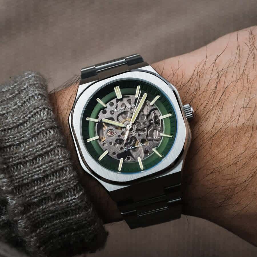 Thomas Earnshaw Exeter Automatic Green Dial Mens Watch ES-8300-44