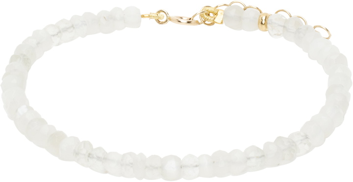 Photo: JIA JIA White Birthstone June Moonstone Bracelet