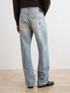 FULLCOUNT - Straight-Leg Distressed Jeans - Blue